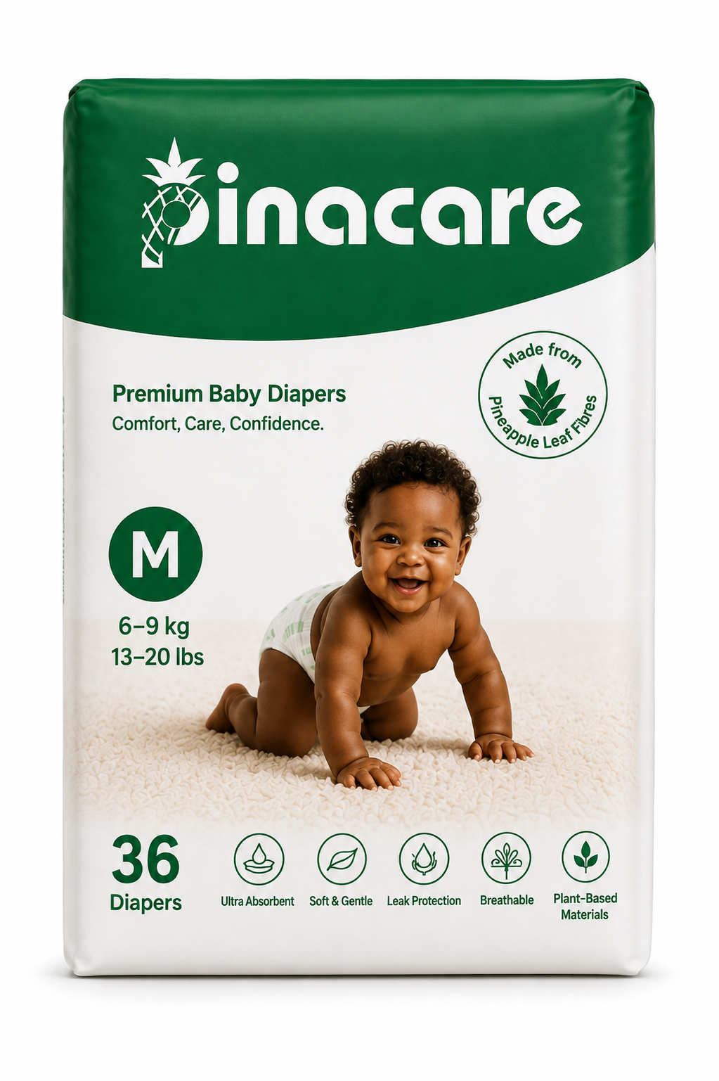 Eco Diaper Pack M